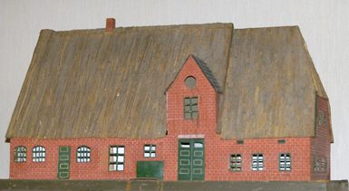 Das Schul-Modell von 1947, erbaut von der Klasse 9a