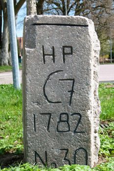 HP C7 1799 N&deg; 30 ? nicht identisch! Ulzburger Stra&szlig;e Ecke M&uuml;hlenweg. Mit